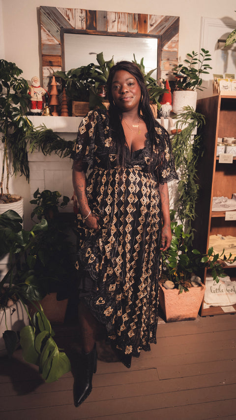  Midnight Glimmer Dress