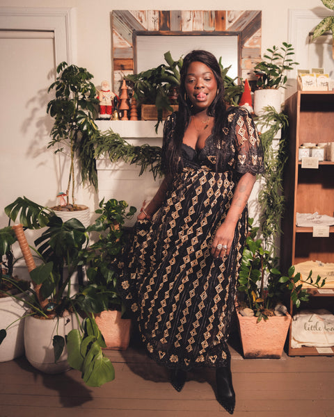  Midnight Glimmer Dress