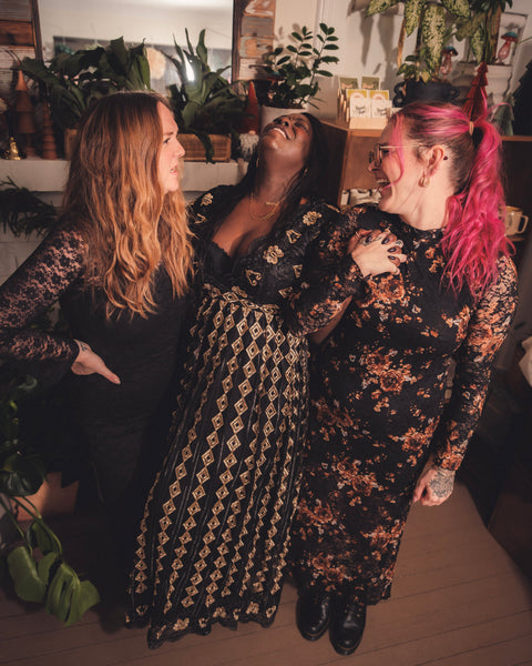 Midnight Glimmer Dress