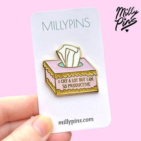  I Cry A Lot Pin