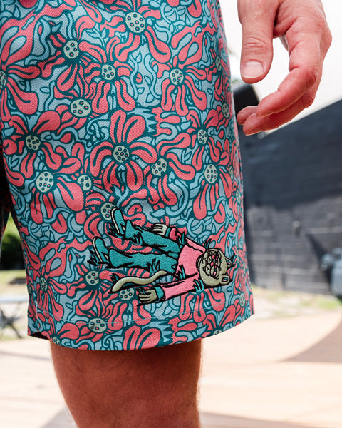  Melted Florals Shorts