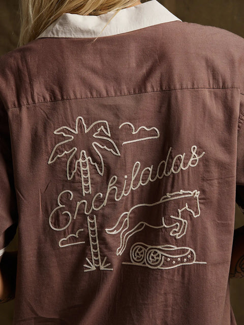  Enchiladas Casual Button Down Shirt Men & Women