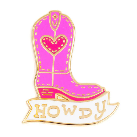 Howdy Boot Pin