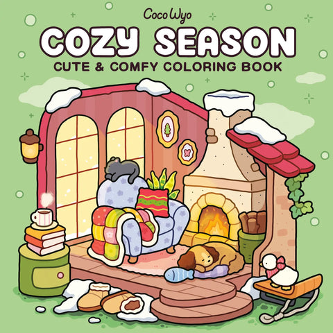  Cozy Season Coloring Book