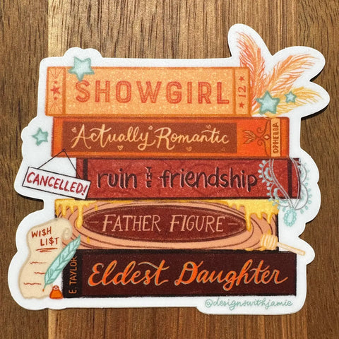 Showgirl Books Sticker