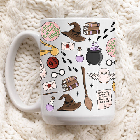  Witchcraft and Wizardry Ceramic Mug