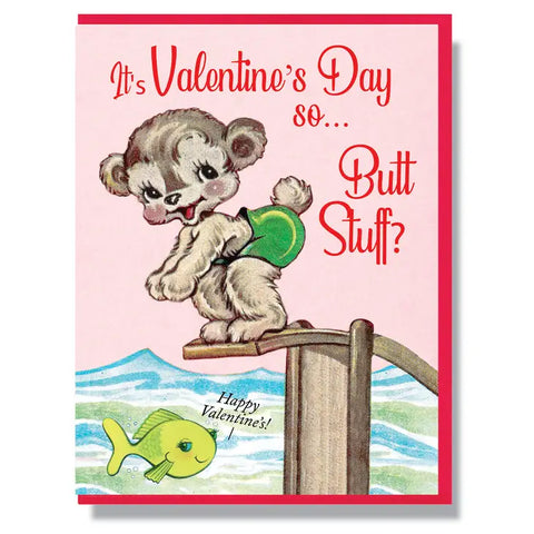 Butt Stuff V-Day Card