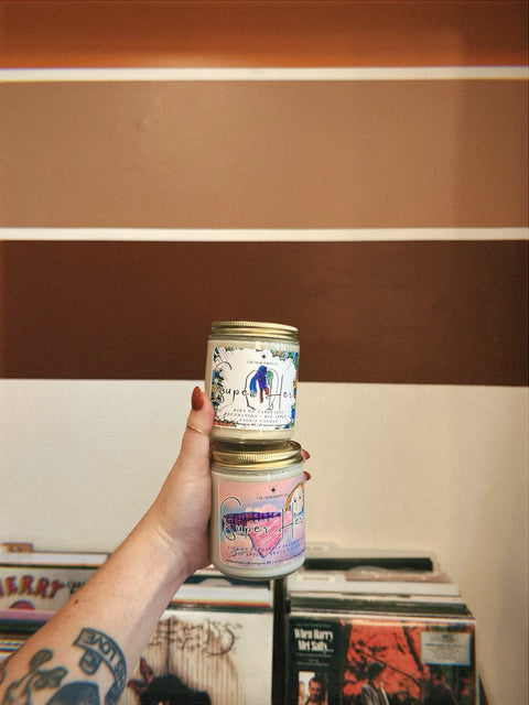 Kids on Carousels x Childhood Cancer Awareness Month Candle