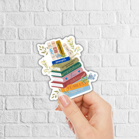 Taylor Album Book Stack Sticker