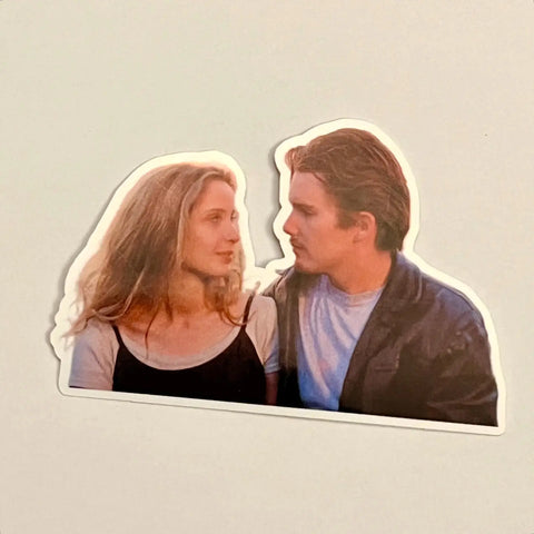  Before Sunrise Jesse & Céline Sticker
