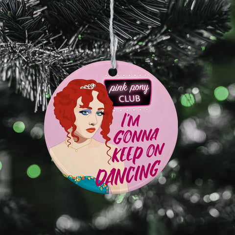 Pink Pony Club Ornament