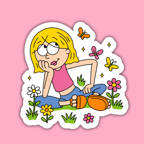 Lizzie McGuire Spring Sticker