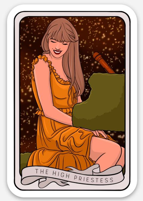 Taylor Swift High Priestess Sticker