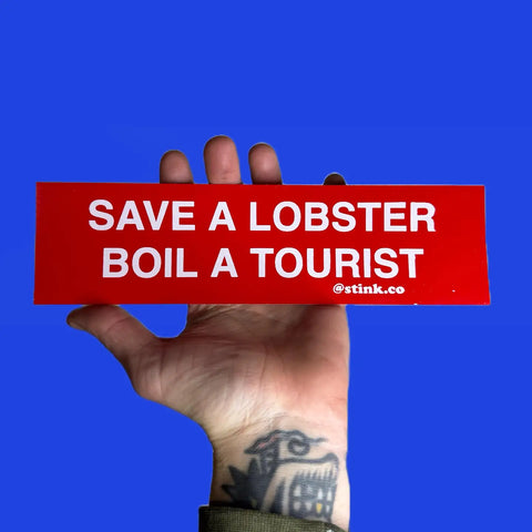 Save A Lobster Bumper Sticker