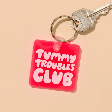  Tummy Troubles Club Keychain