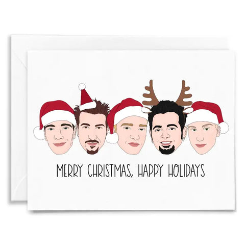 NSYNC Merry Christmas Card