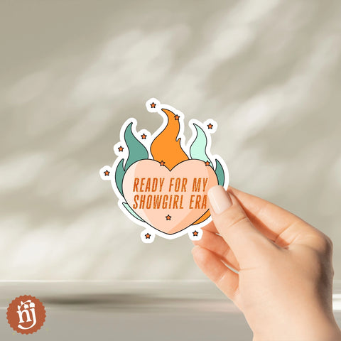 Taylor Ready For My Showgirl Era sticker