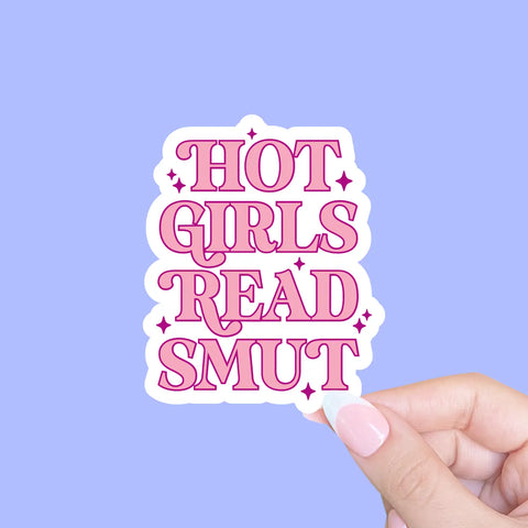  Hot Girls Read Smut Sticker