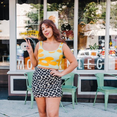  Daisy Knit Tank Top