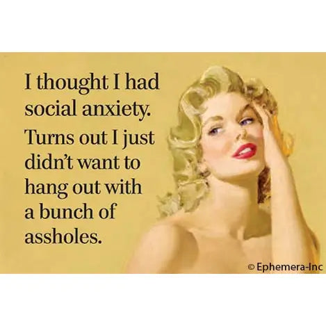 Social Anxiety Magnet