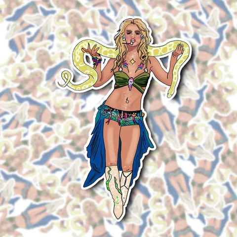 Britney Slave 4 U Sticker