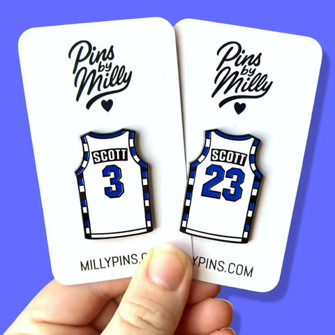 One Tree Hill Jersey Pin