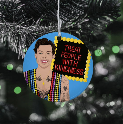 Harry Styles Ornament