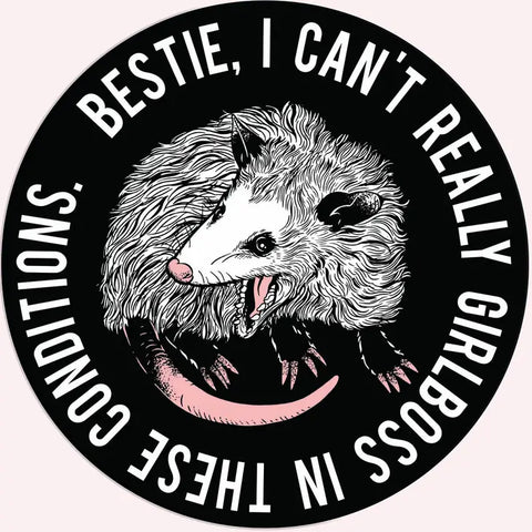  Bestie Girl Boss Sticker