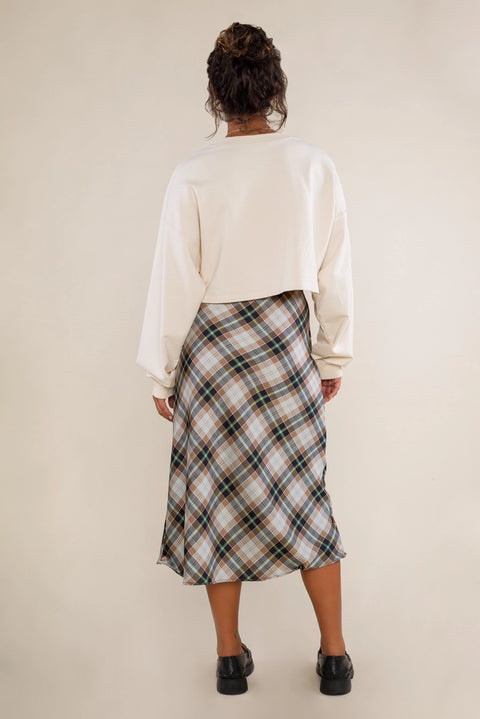 Umi Bias Slip Skirt