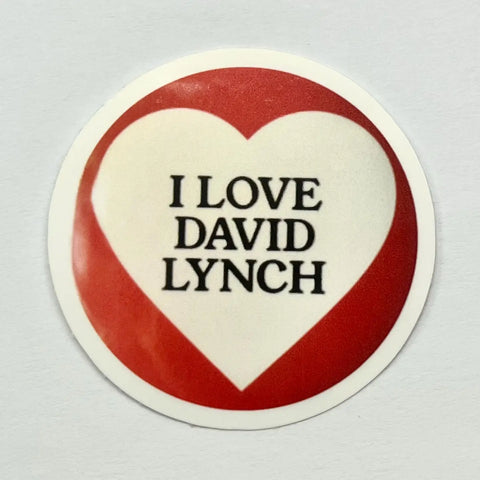  I Love David Lynch Sticker
