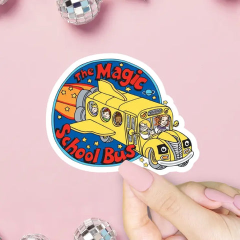  Magic School Bus Sticker