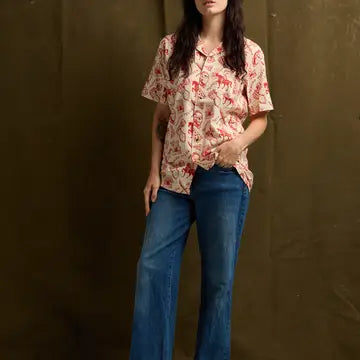  Defend Pizza Button Up