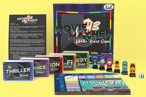  Movie Mayhem Board Game