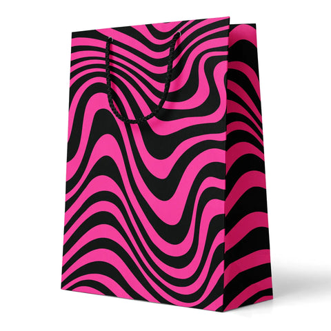  Fucsia Swirl Gift Bag