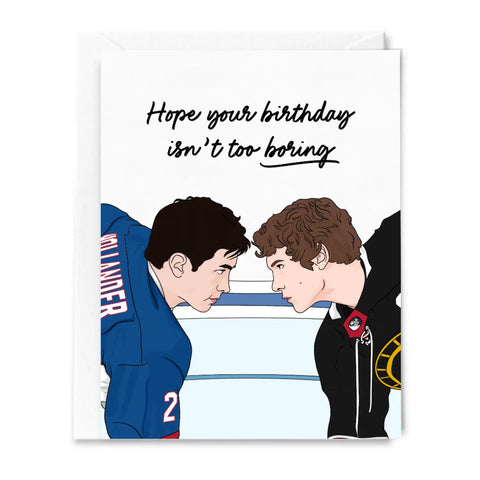 Heated Rivalry Birthday Card