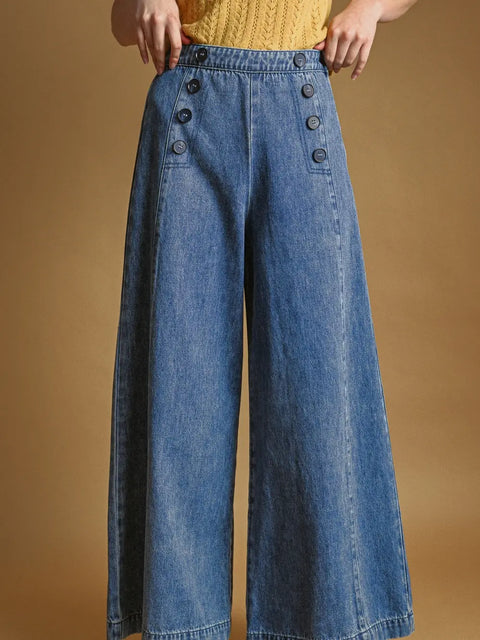  Sailor Denim Wide Pants