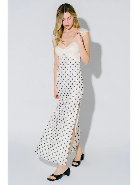  Polka Dot Sweetheart Dress