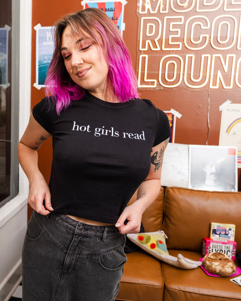 Hot Girls Read Baby Tee