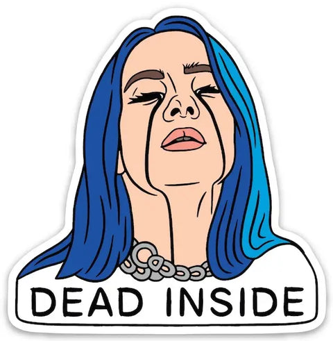 Billie Eilish Dead Inside Sticker