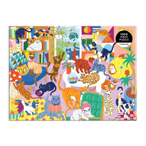  Cozy Cat Club Puzzle