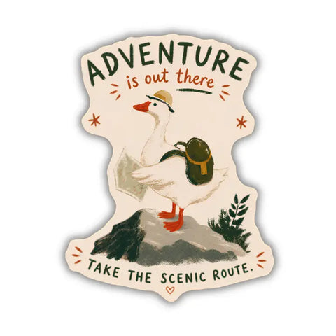  Adventure Is Out There Sticker