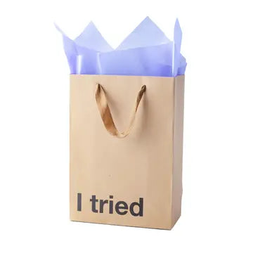  I Tried Brown Gift Bag