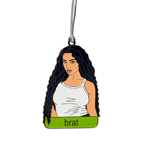 Charli XCX Brat Ornament