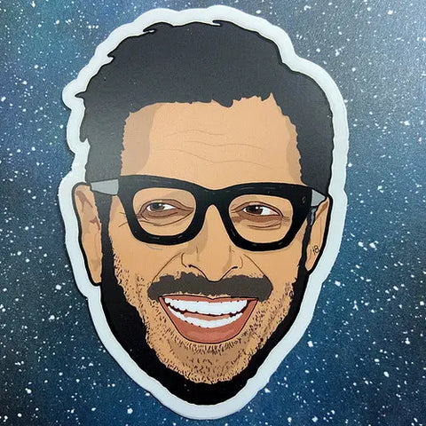 Jeff Goldblum Vinyl Decal Sticker