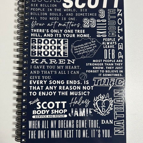 One Tree Hill Spiral Notebook