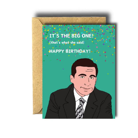 Michael Scott Big One Birthday