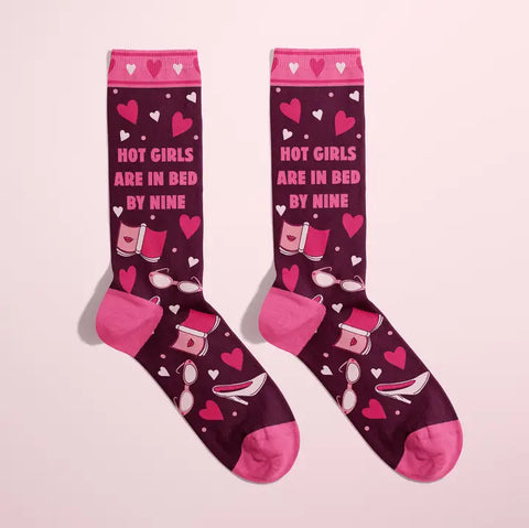 Hot Girls Are In Bed By Nine Socks
