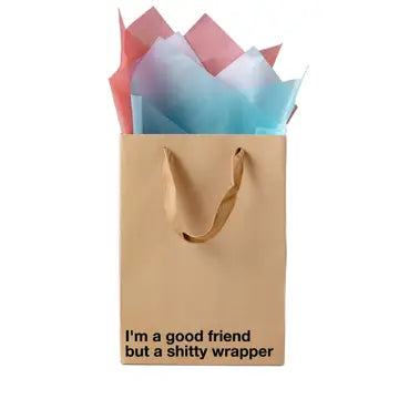  I'm A Good Friend Brown Gift Bag