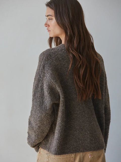Simple Knit Brown Cardigan