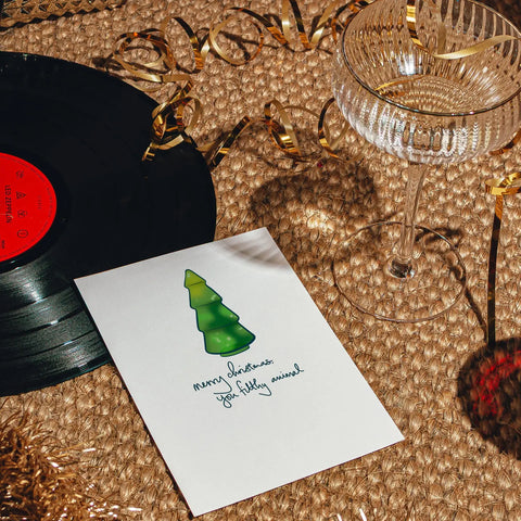 Filthy Animal Holiday Card